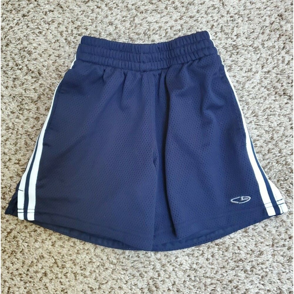 Boys xs blue with white stripes Champion athletic shorts